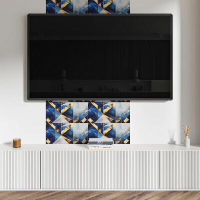 Panneau mural pvc Géométrie en nuances