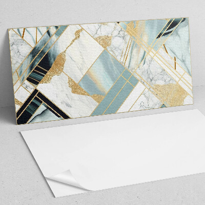 Panneau décoratif intérieur La géométrie des motifs en marbre