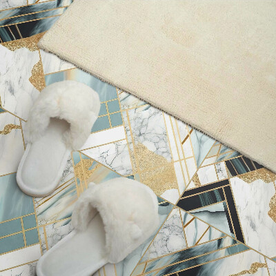 Panneau décoratif intérieur La géométrie des motifs en marbre