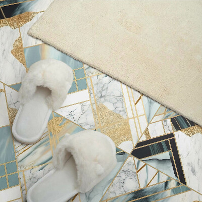 Panneau décoratif intérieur La géométrie des motifs en marbre