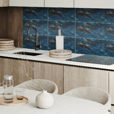 Revêtement mural intérieur Motif abstrait avec des vagues