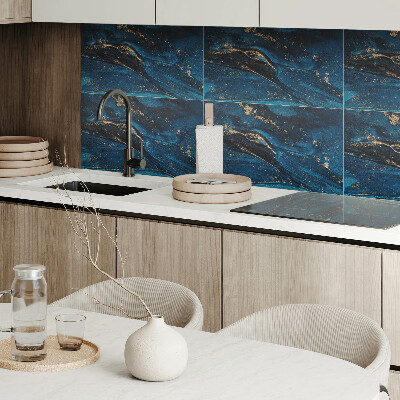 Revêtement mural intérieur Motif abstrait avec des vagues