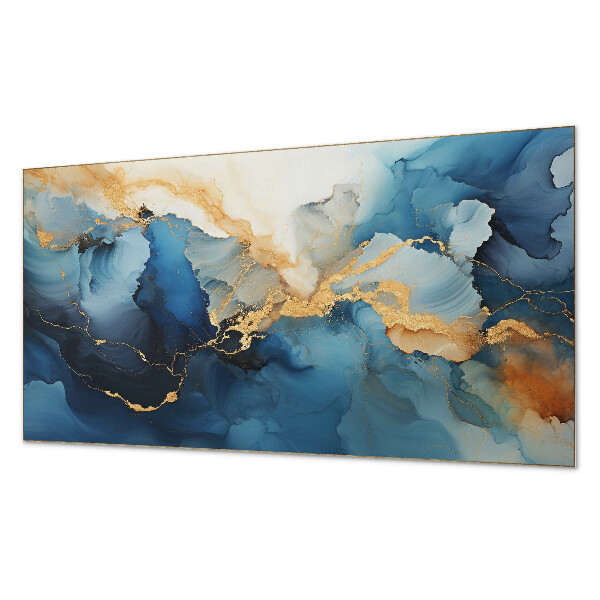 Panneau mural pvc Motif abstrait avec des vagues