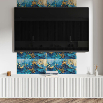 Revêtement mural intérieur Motif d'eau abstrait