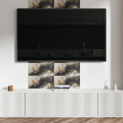 Panneau mural pvc Motif abstrait avec des taches