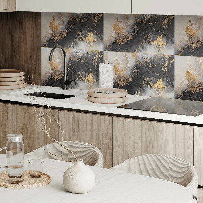 Panneau mural pvc Motif abstrait avec des taches