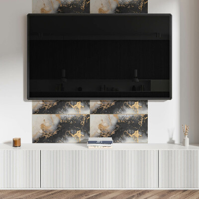 Panneau mural pvc Motif abstrait avec des taches