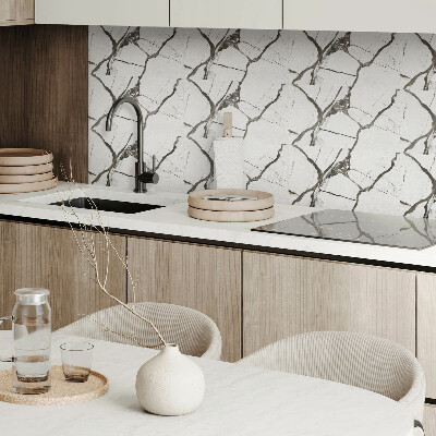 Revêtement mural intérieur Motif en marbre avec veines
