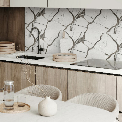 Revêtement mural intérieur Motif en marbre avec veines