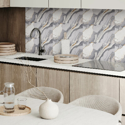 Panneau décoratif intérieur Ondes et veines abstraites