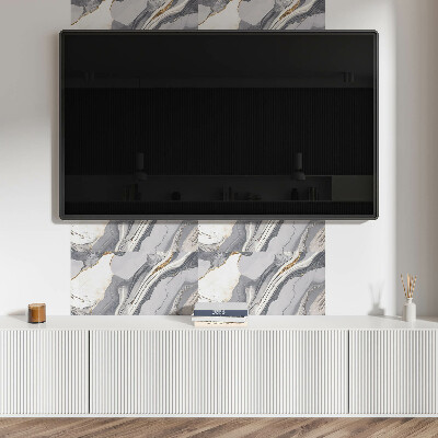 Panneau décoratif intérieur Ondes et veines abstraites