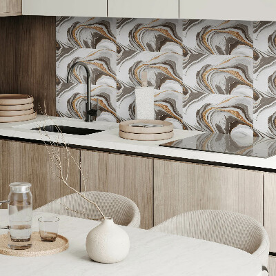 Revêtement mural intérieur Vagues de motifs abstraits
