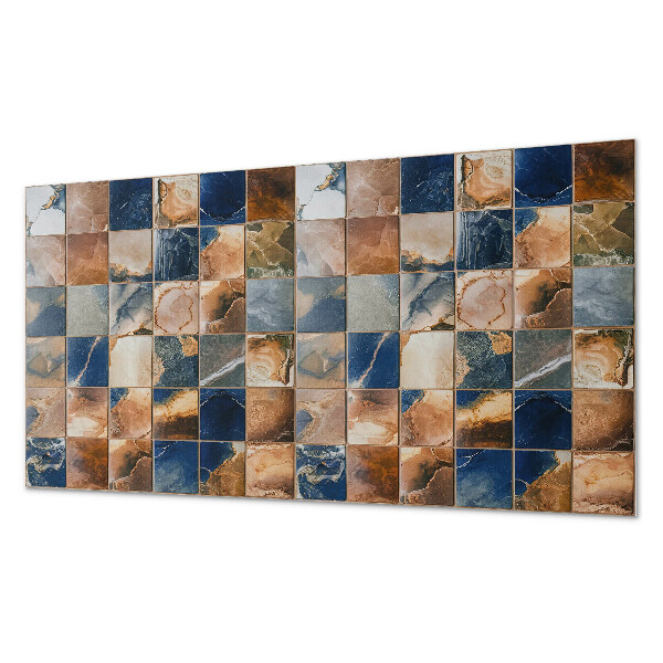 Panneau décoratif intérieur Mosaïque avec motifs en pierre