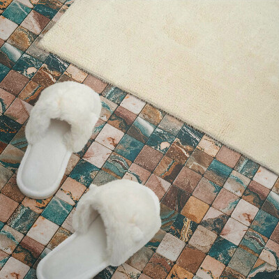 Revêtement mural intérieur Mosaïque avec carreaux de pierre