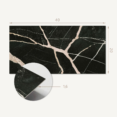 Panneau mural pvc Motif de marbre élégant