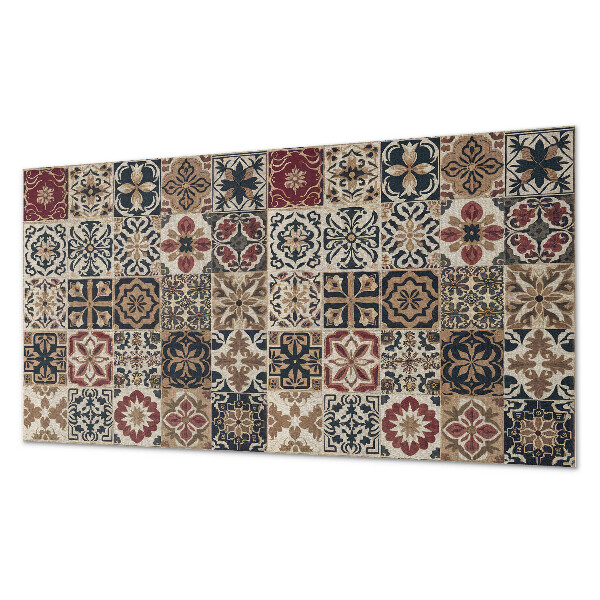 Panneau décoratif intérieur Motifs en mosaïque dans la mise en page
