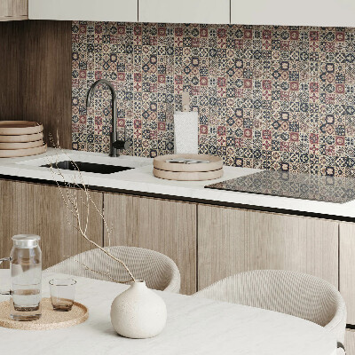 Revêtement mural intérieur Motifs de carreaux de mosaïque