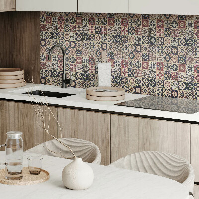 Revêtement mural intérieur Motifs de carreaux de mosaïque