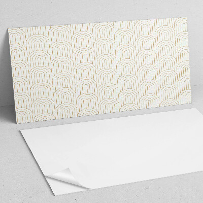 Panneau mural pvc Motif d'arcs sur l'arrière-plan