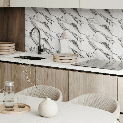 Panneau mural pvc Motif de marbre veiné