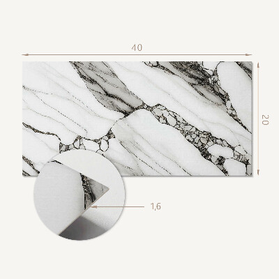 Panneau mural pvc Motif de marbre veiné