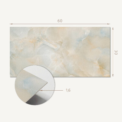 Panneau décoratif intérieur Motif de marbre abstrait