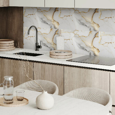 Panneau décoratif intérieur Motif de marbre élégant