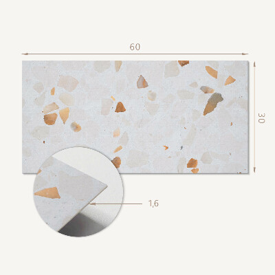 Panneau mural pvc Motif avec des fragments de pierre