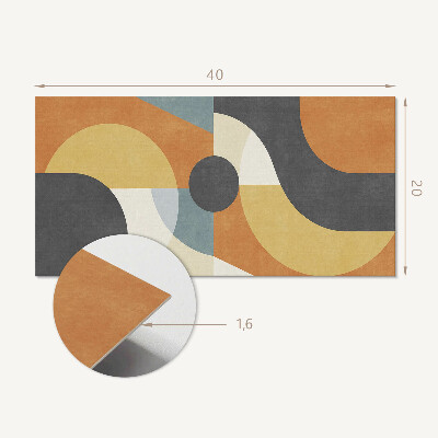 Panneau décoratif intérieur Formes et lignes abstraites