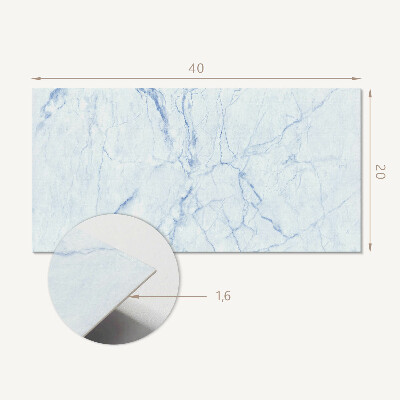 Revêtement mural intérieur Motif de marbre veiné