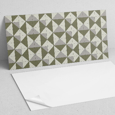 Revêtement mural intérieur Motif de triangle géométrique