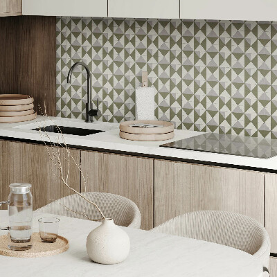 Revêtement mural intérieur Motif de triangle géométrique