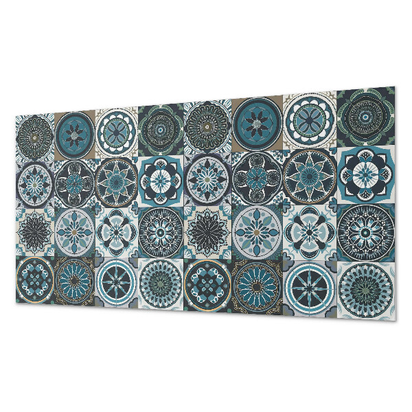 Panneau décoratif intérieur Motifs de mosaïque à carreaux