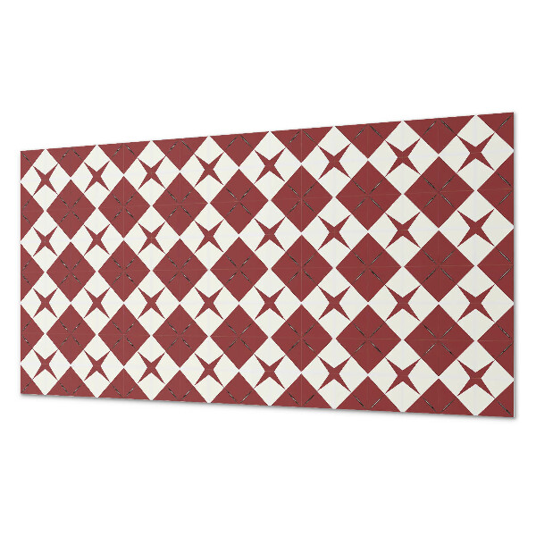 Revêtement mural intérieur Motif diamant avec étoiles