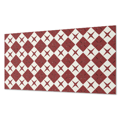 Revêtement mural intérieur Motif diamant avec étoiles