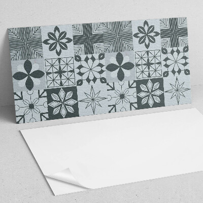 Panneau décoratif intérieur Motifs géométriques en mosaïque