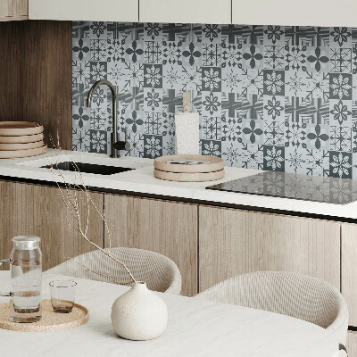 Panneau décoratif intérieur Motifs géométriques en mosaïque