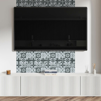 Panneau décoratif intérieur Motifs géométriques en mosaïque