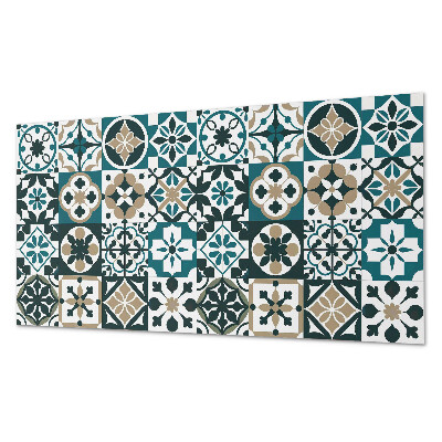 Panneau mural pvc Motifs de tuiles dans la mise en page