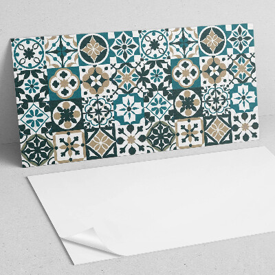 Panneau mural pvc Motifs de tuiles dans la mise en page