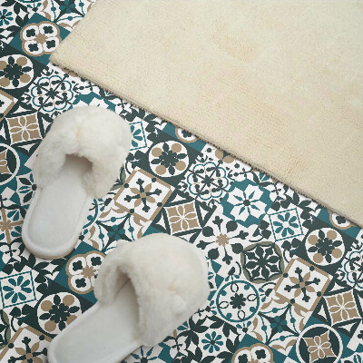 Panneau mural pvc Motifs de tuiles dans la mise en page