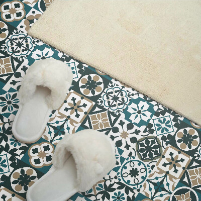 Panneau mural pvc Motifs de tuiles dans la mise en page