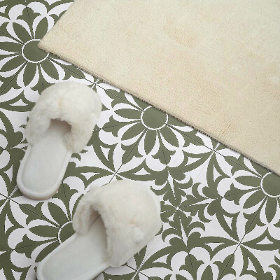 Revêtement mural intérieur Motif floral avec des feuilles