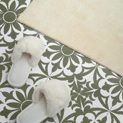 Revêtement mural intérieur Motif floral avec des feuilles