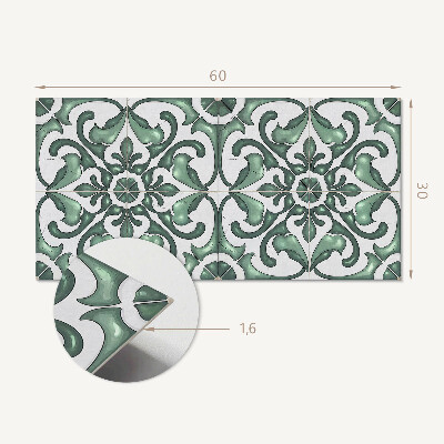 Panneau mural pvc Motif aux motifs élégants