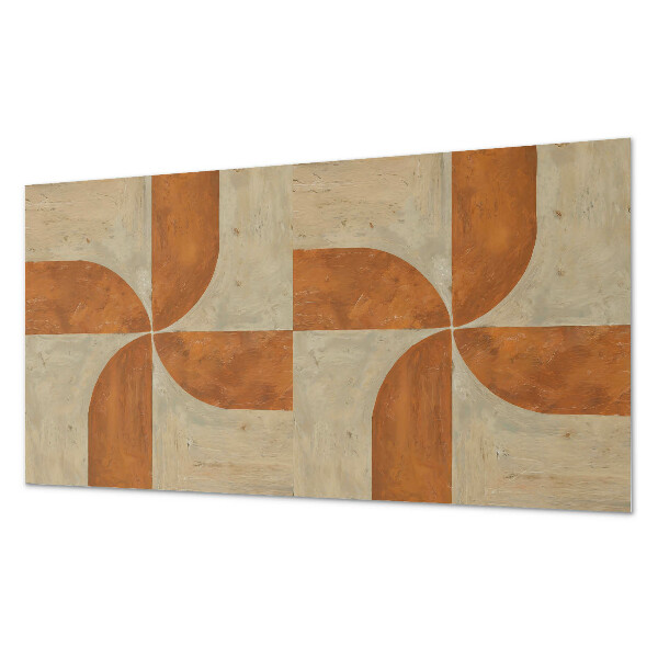 Panneau décoratif intérieur Géométrie avec des arcs