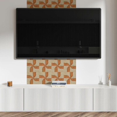 Panneau décoratif intérieur Géométrie avec des arcs