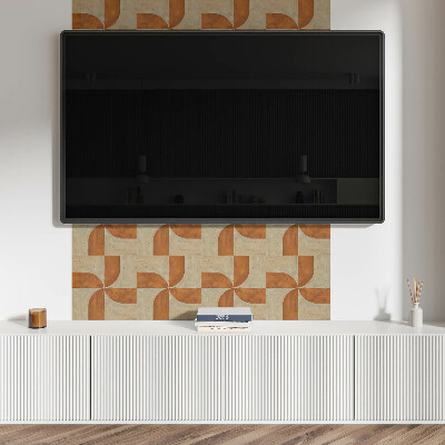 Panneau décoratif intérieur Géométrie avec des arcs