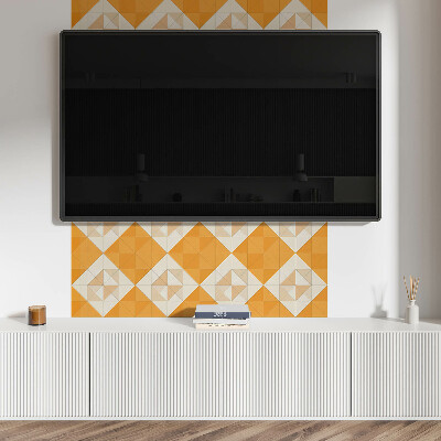 Panneau mural pvc Motif géométrique en losange