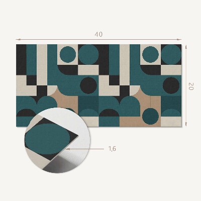 Panneau décoratif intérieur Formes et formes abstraites